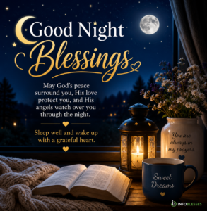 Good Night Blessings: Peaceful Wishes for Sweet Dreams