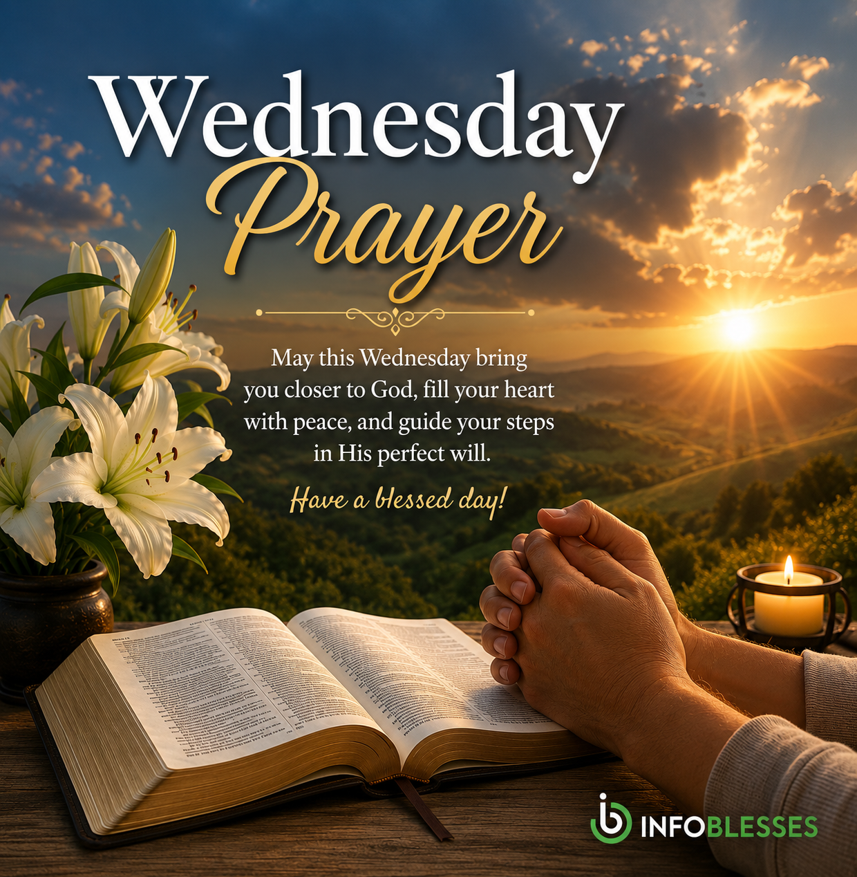Wednesday Prayer: Find Peace, Hope & Strength Today