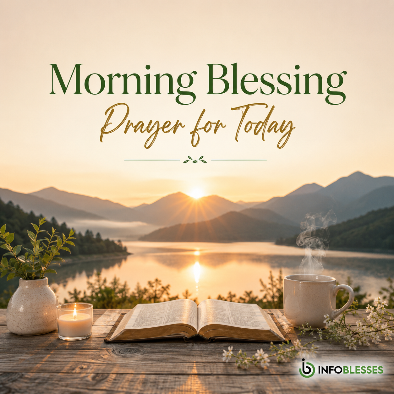 Morning Blessing Prayer for Today: Peace, Hope & Strength