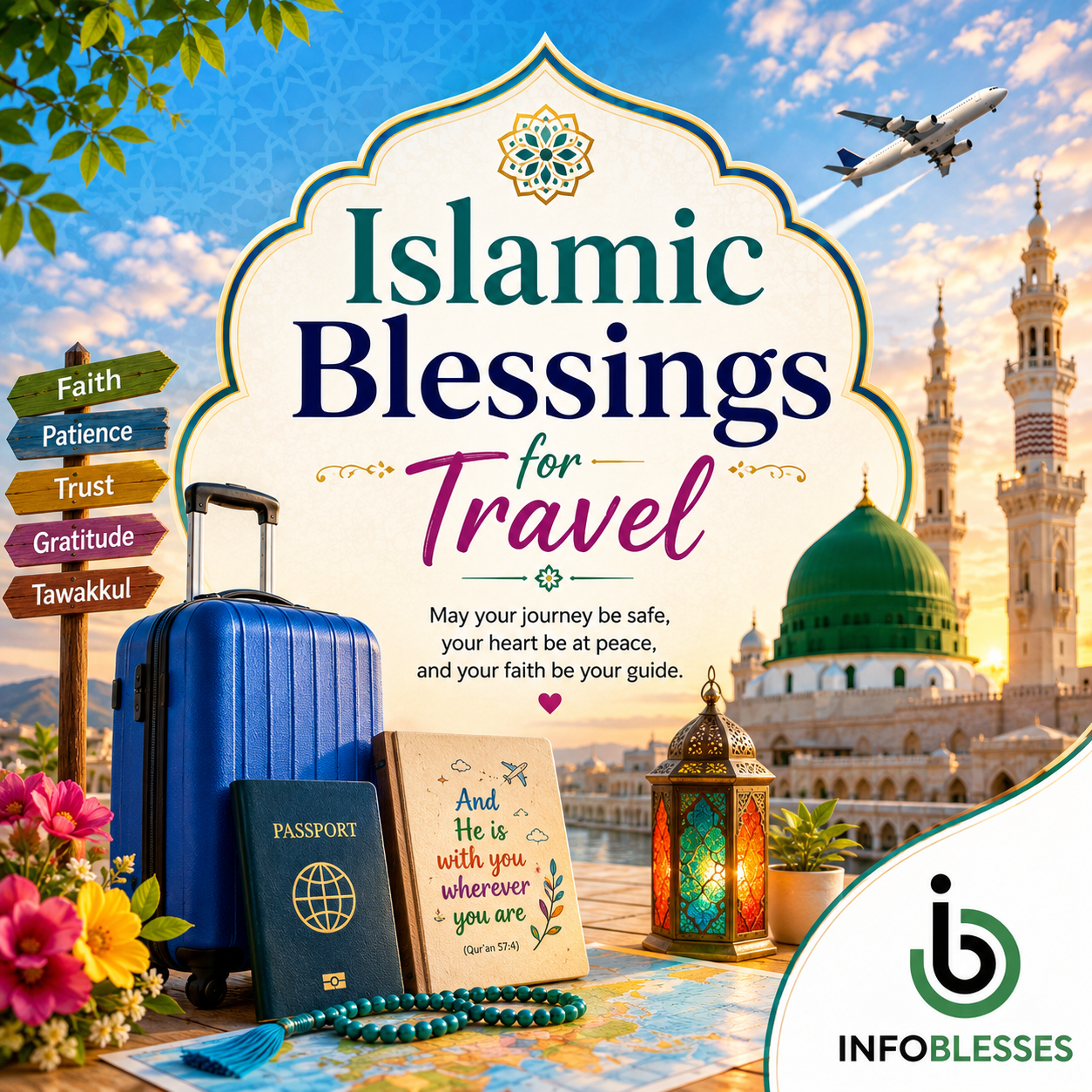 Islamic Blessings for Travel: Safe Journey Duas & Prayers