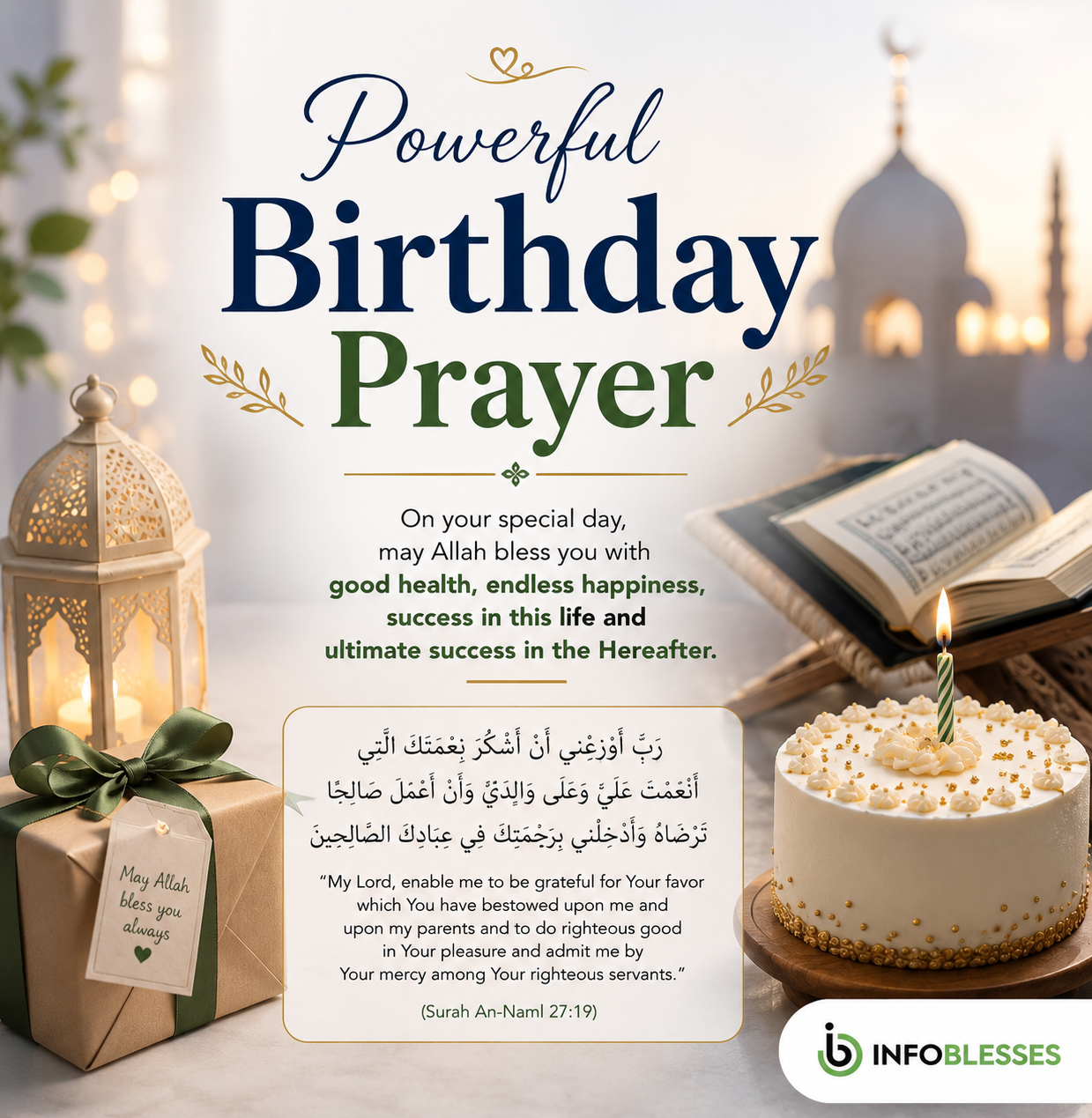 Powerful Birthday Prayer: Blessings, Joy & Love