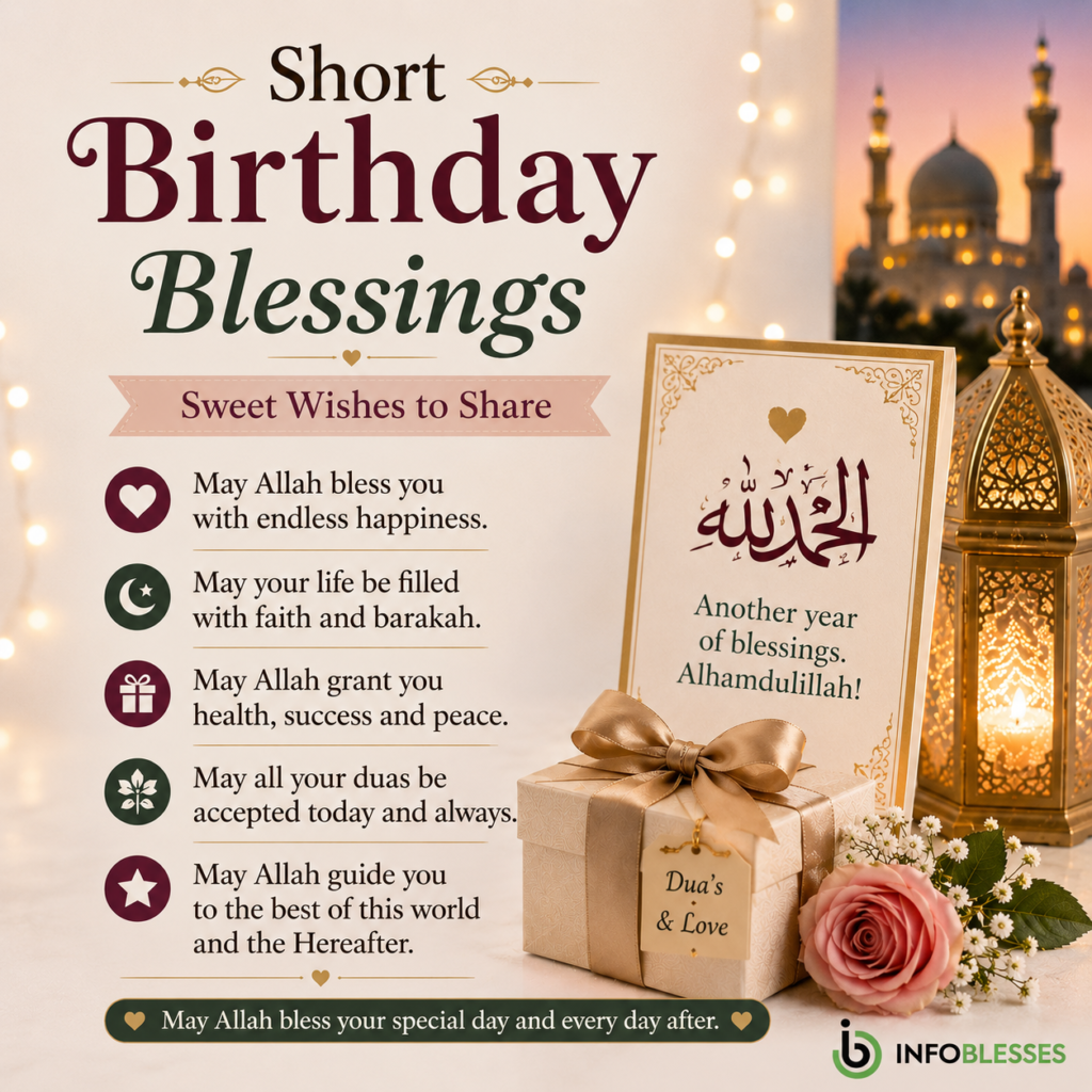 Short Birthday Blessings: Sweet Wishes to Share
