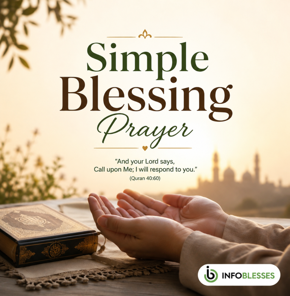 Simple Blessing Prayer for Peace, Hope & Grace