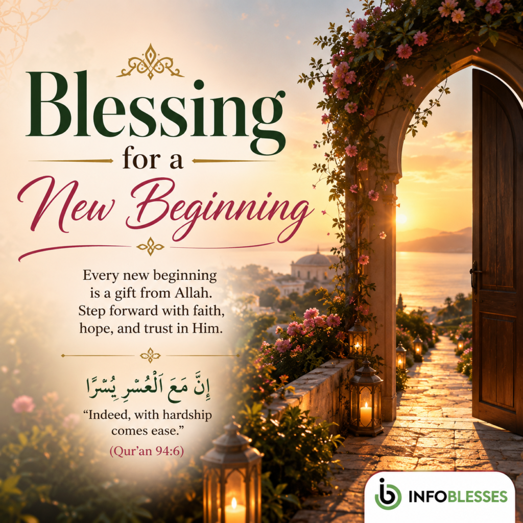 Blessing for a New Beginning: Hope, Faith & Joy