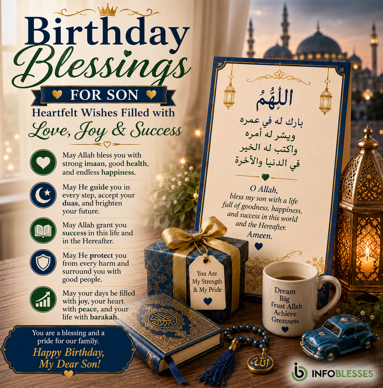Birthday Blessings for Son: Heartfelt Wishes Filled with Love, Joy & Success