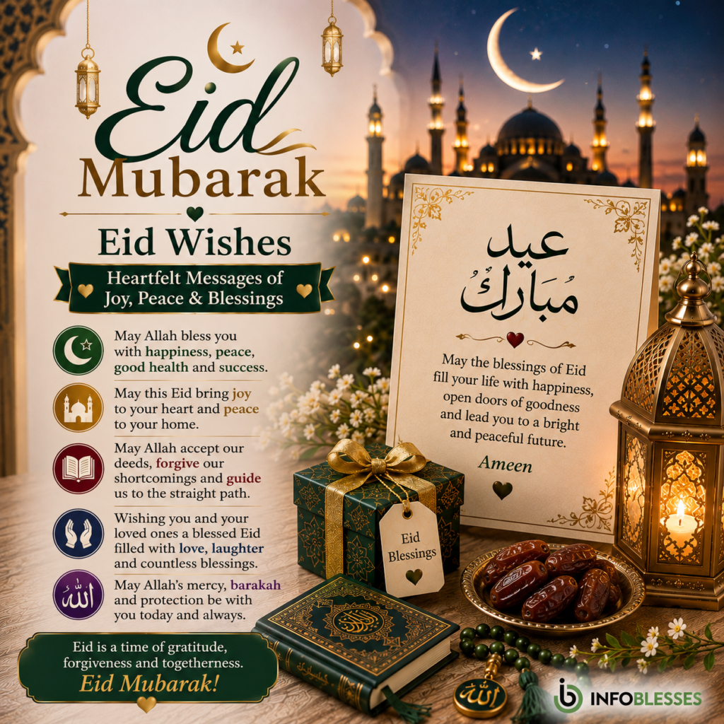 Eid Wishes: Heartfelt Messages of Joy, Peace & Blessings