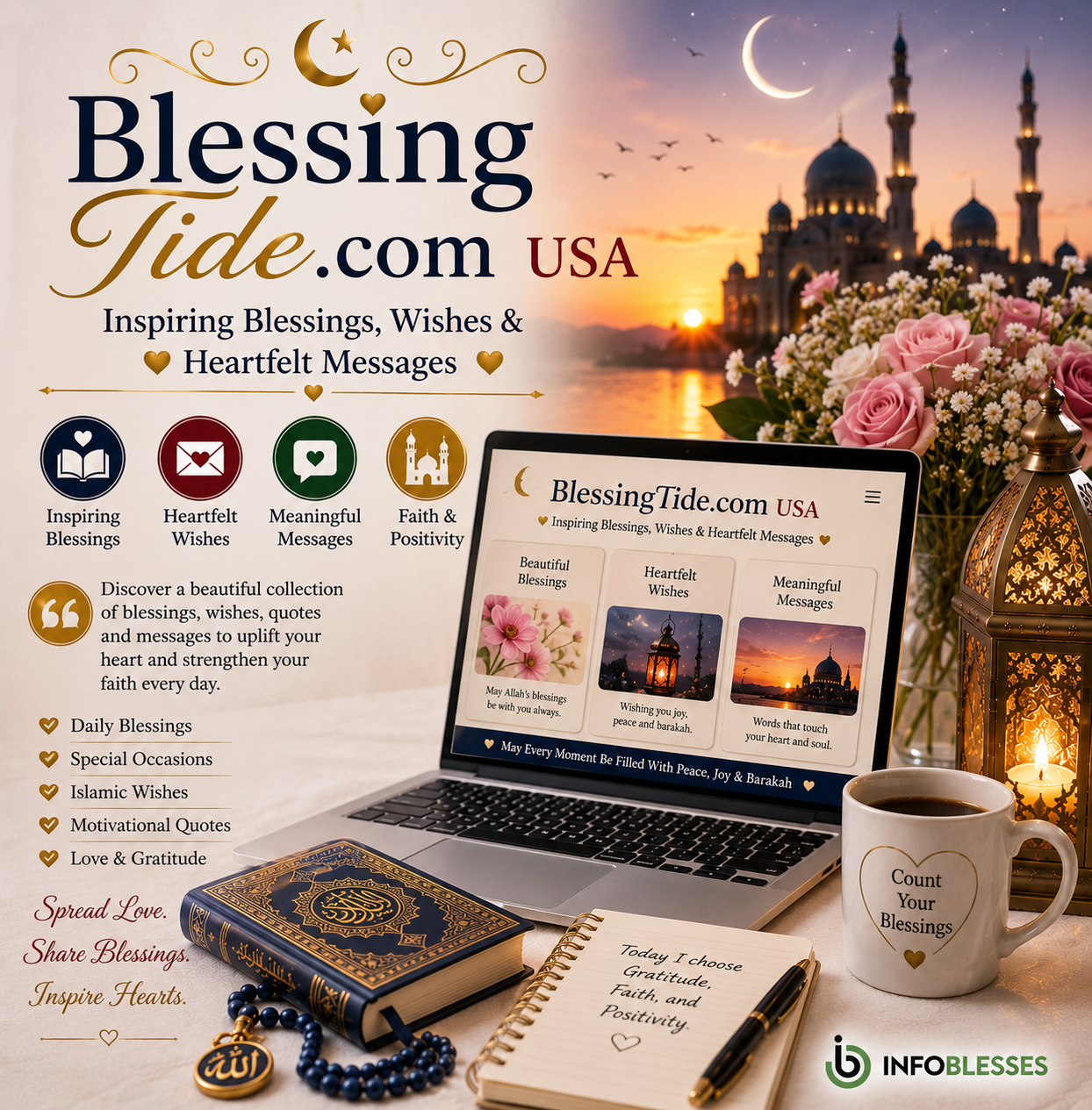 BlessingTide.com USA: Inspiring Blessings, Wishes & Heartfelt Messages