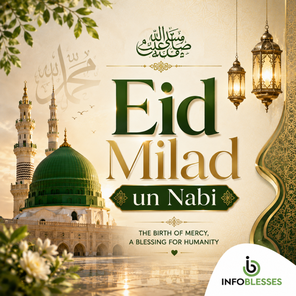 Eid Milad un Nabi: Beautiful Islamic Blessings & Meaning