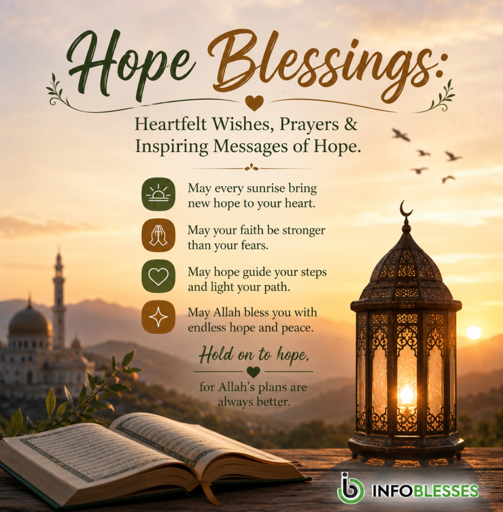 Hope Blessings: Heartfelt Wishes, Prayers & Inspiring Messages of Hope