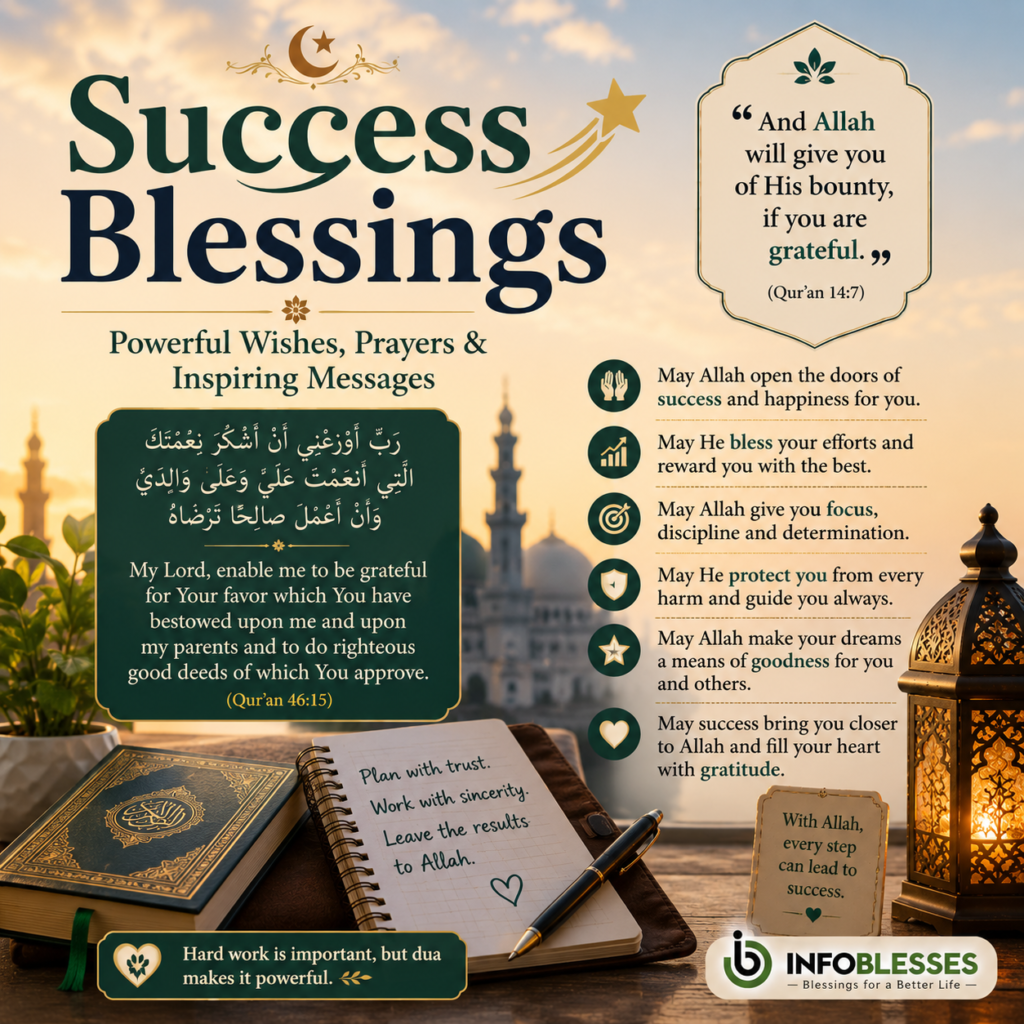 Success Blessings: Powerful Wishes, Prayers & Inspiring Messages