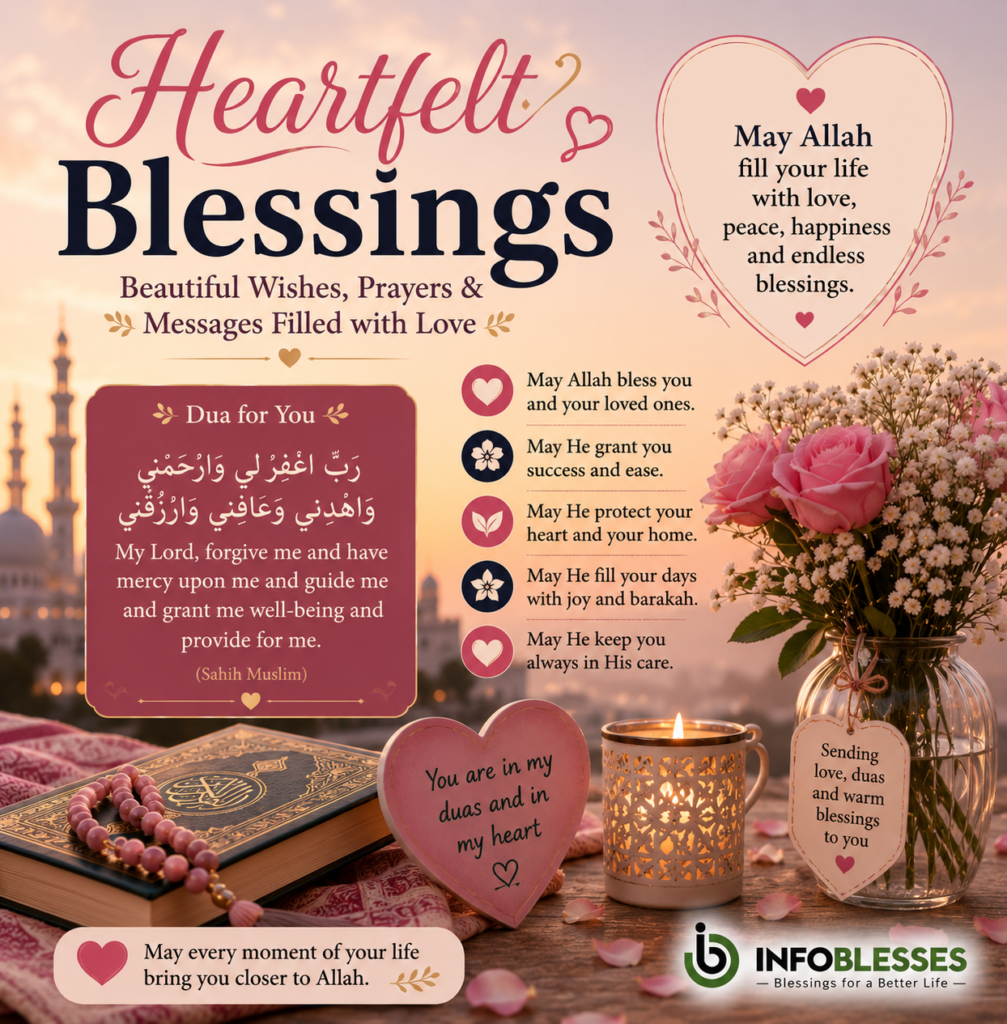 Heartfelt Blessings: Beautiful Wishes, Prayers & Messages Filled with Love