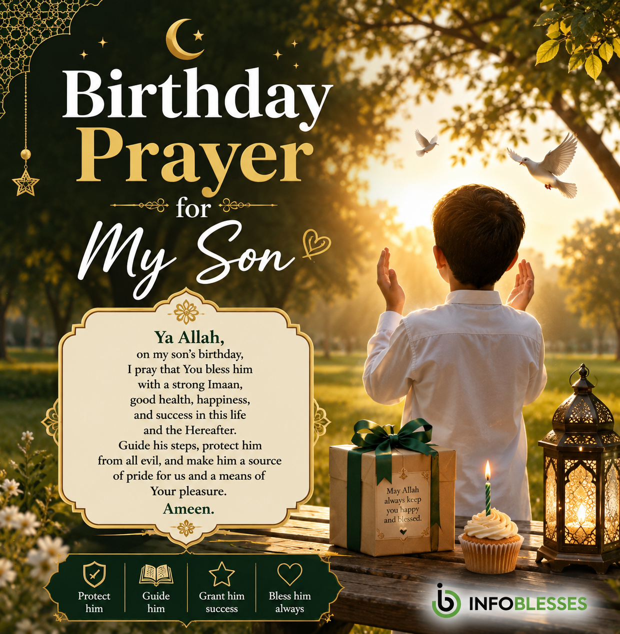 Birthday Prayer for My Son: Heartfelt Blessings & Love