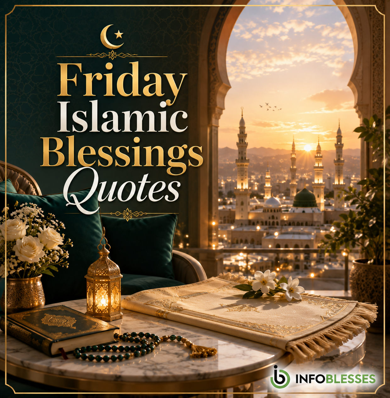 Friday Islamic Blessings Quotes for Jumu'ah Inspiration