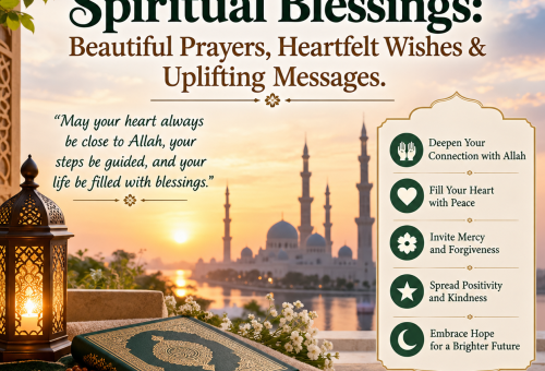 Spiritual Blessings: Beautiful Prayers, Heartfelt Wishes & Uplifting Messages