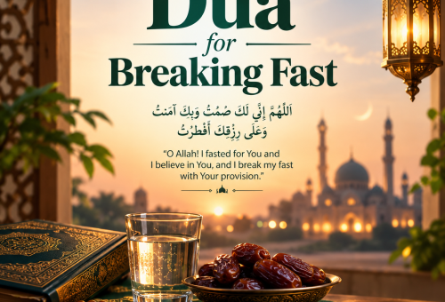 Dua for Breaking Fast: The Best Dua to Say at Iftar