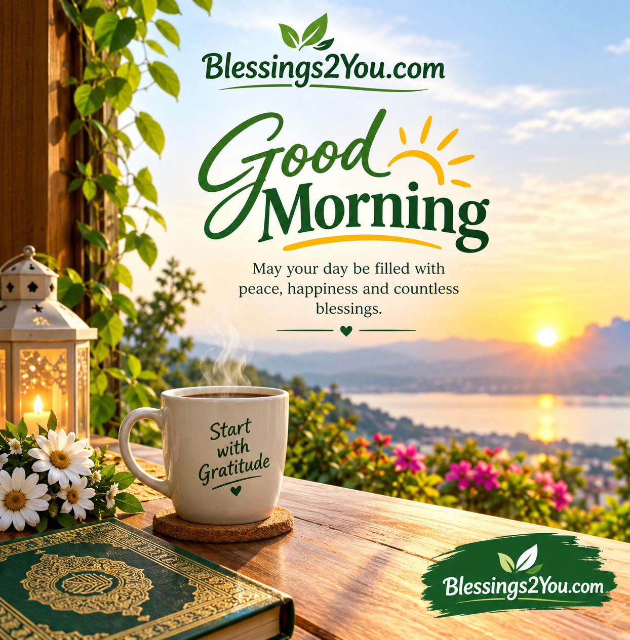 blessings2you.com Good Morning: Start Your Day with Joy