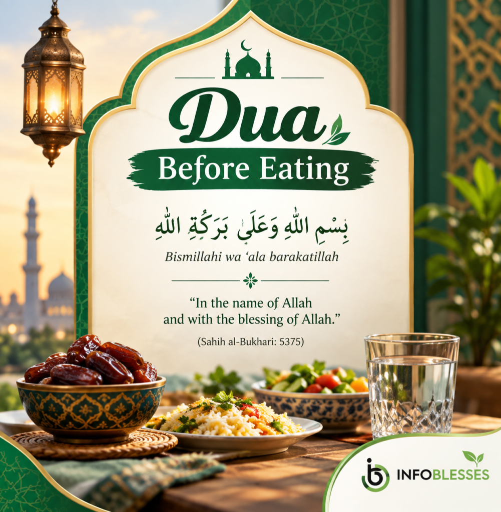 Dua Before Eating: Arabic, Meaning & How to Recite